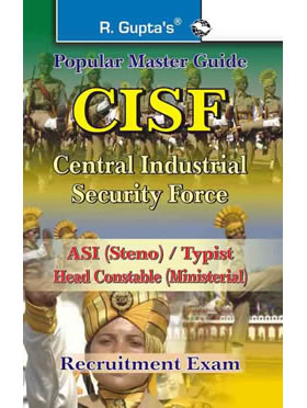RGupta Ramesh CISF ASI (Steno)/Head Constable (Ministerial) Recruitment Exam Guide English Medium